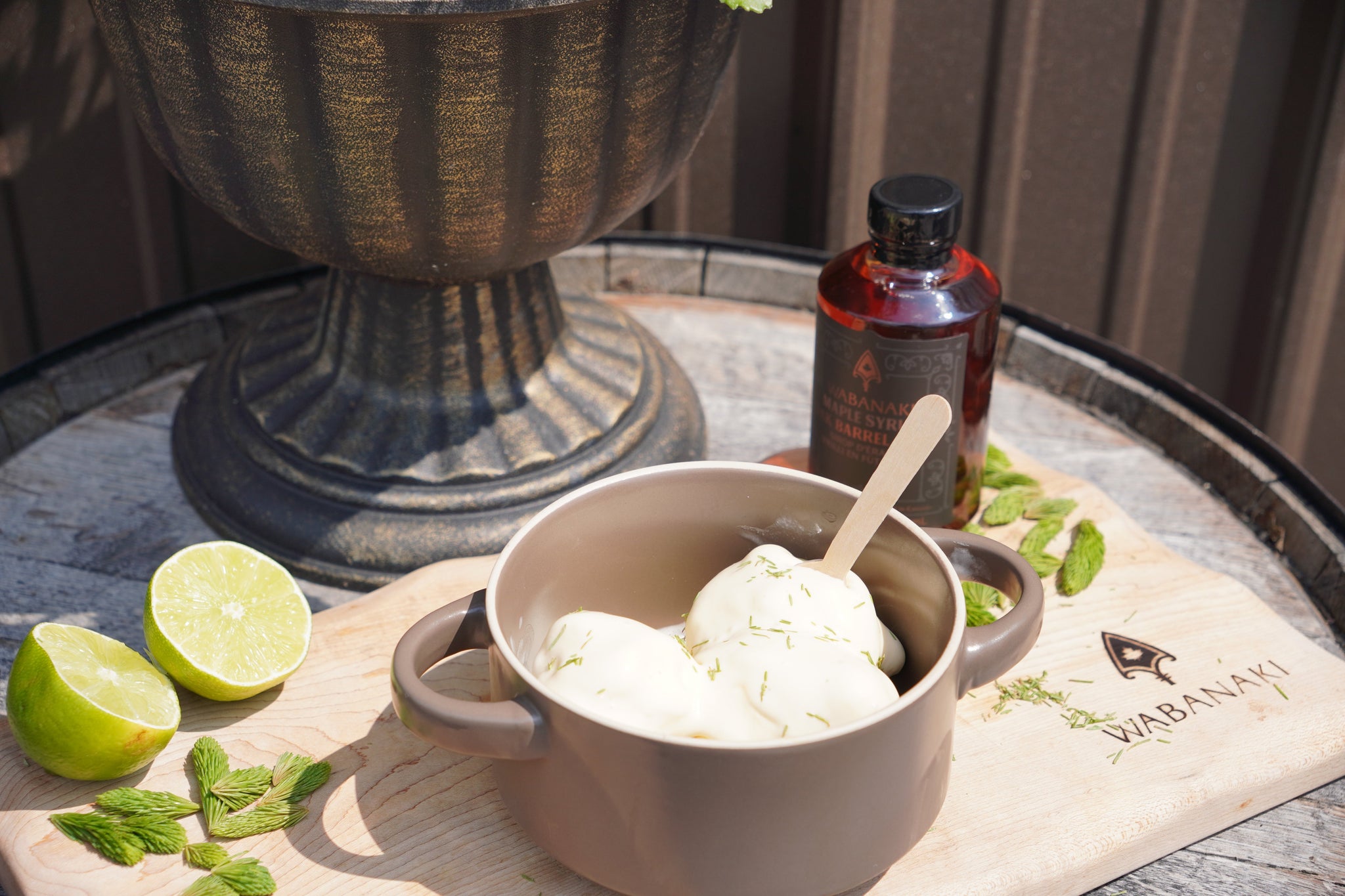 Spruce Tips Ice Cream