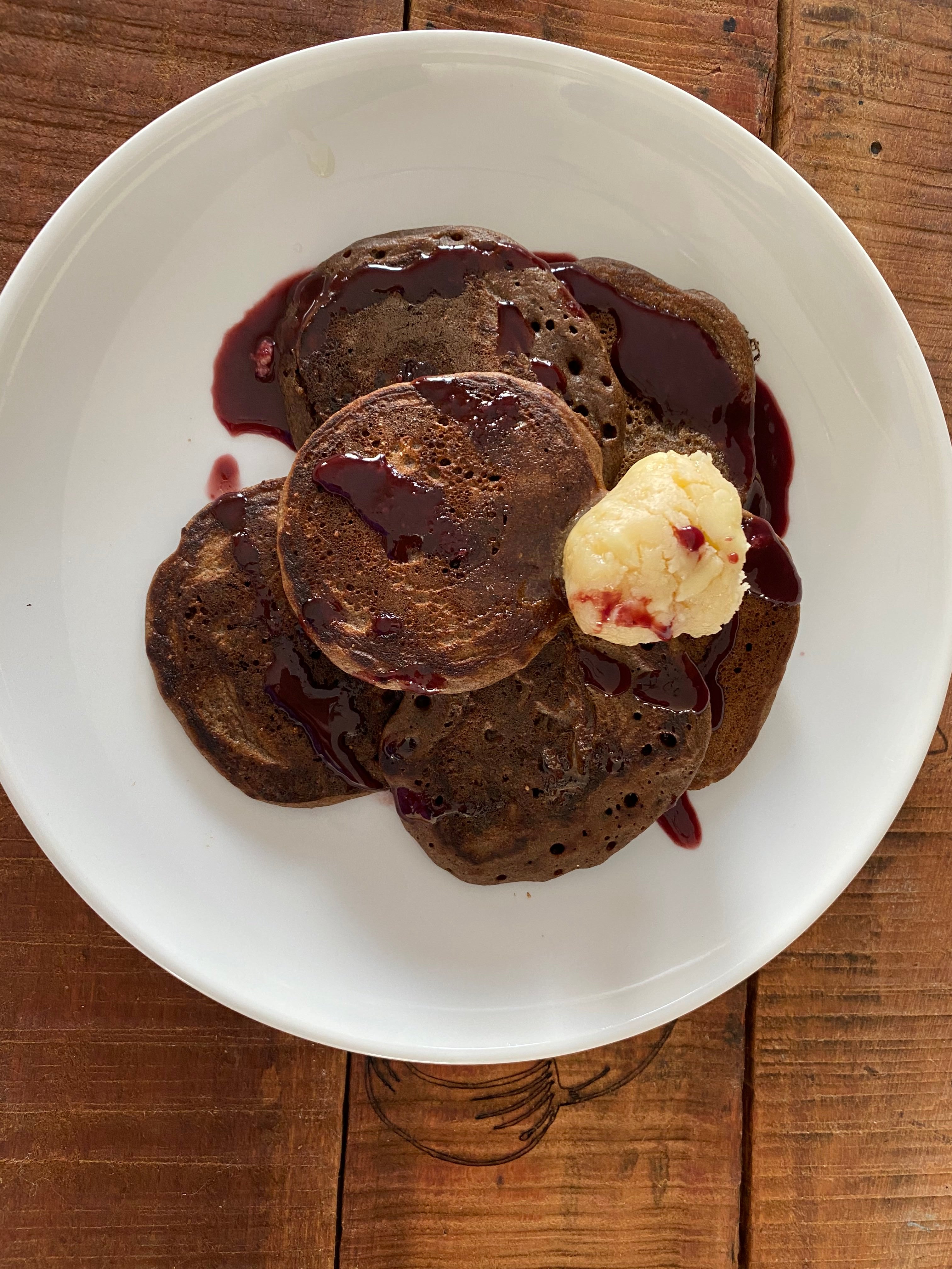 Wild Rice Pancakes using Wabanaki Maple Syrup