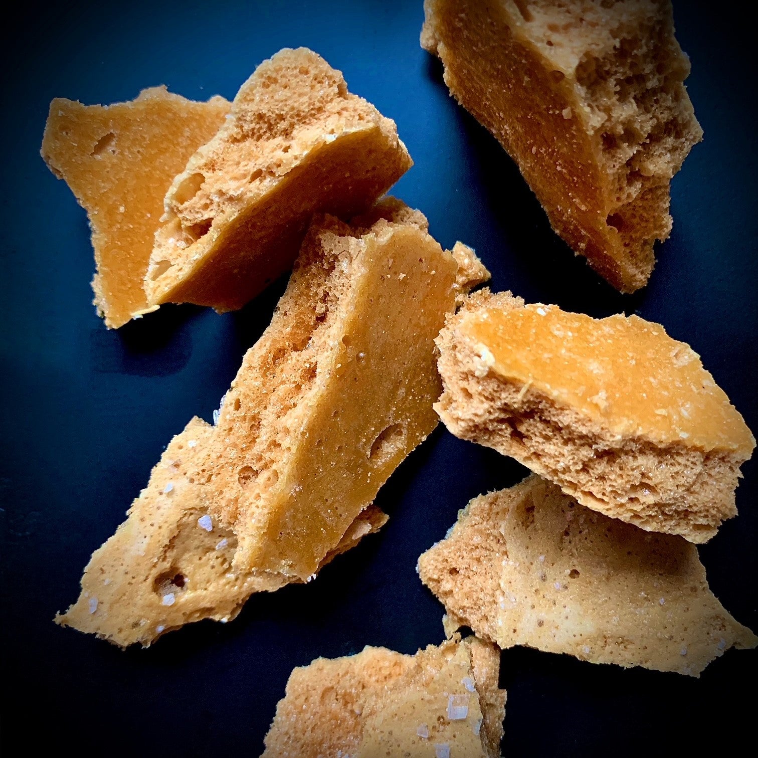 Maple Cinder Toffee using Wabanaki Maple Whisky Maple Syrup