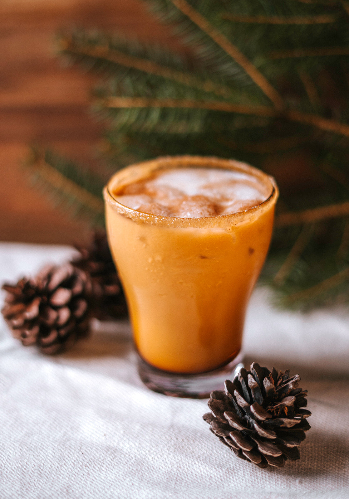 Homemade Maple Eggnog Latte using Wabanaki Maple Syrup