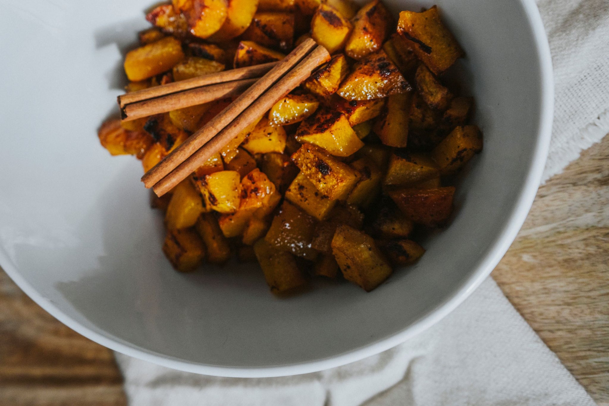 Wabanaki Maple Cinnamon Roasted Squash