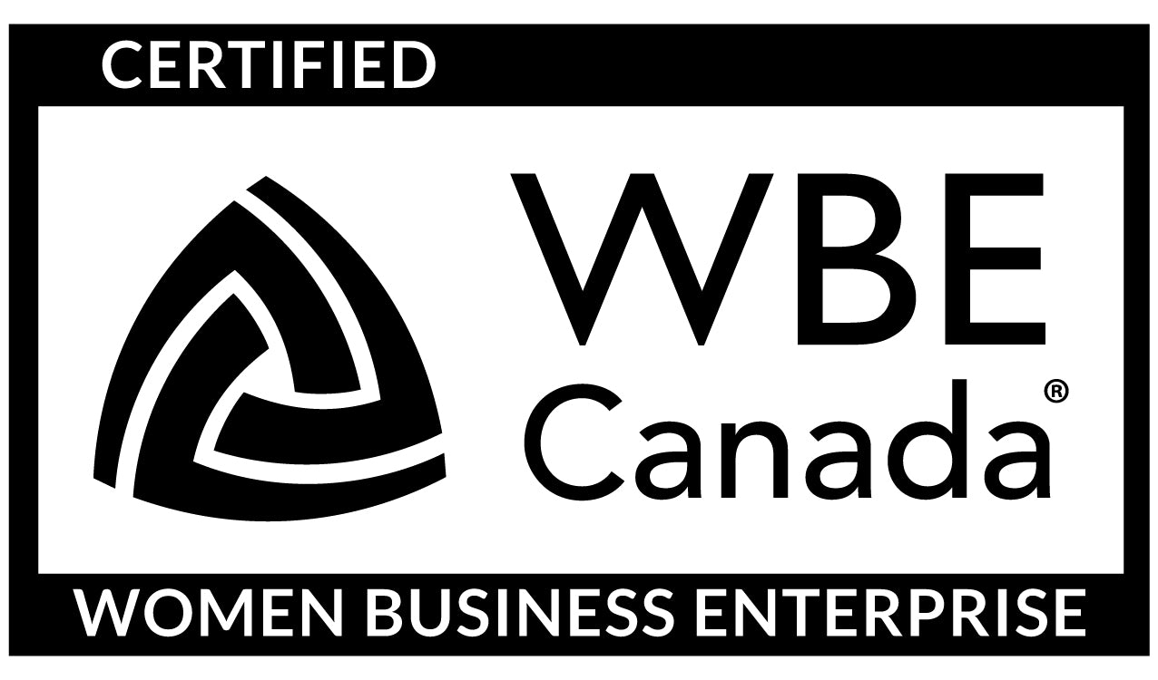 WBE Canada logo, Wabanaki Maple is a happy member of the enterprise. 100% Indigenous Maple Syrup company